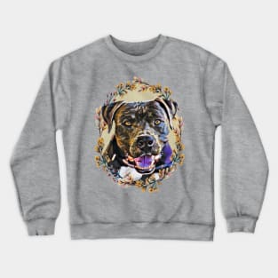 Pitbull - Floral Crewneck Sweatshirt